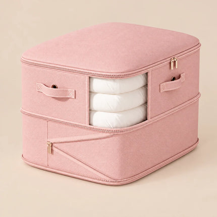 Compression Storage Bags | Zipper Seal Organizers for Bedding & Clothing 0
