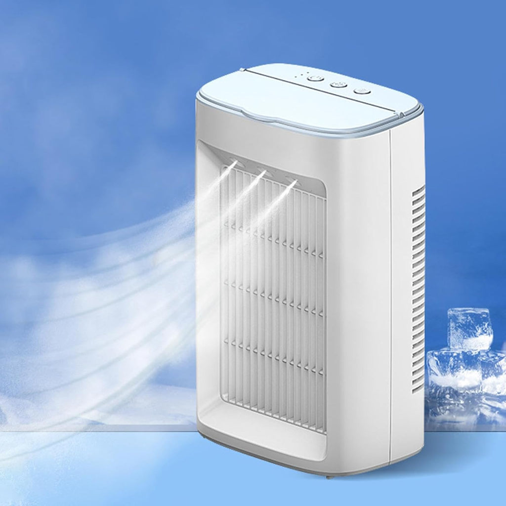 Cool Breeze | Portable Air Conditioner with USB Humidifier & 3 Speed Settings | Compact Design for Personal Comfort 3