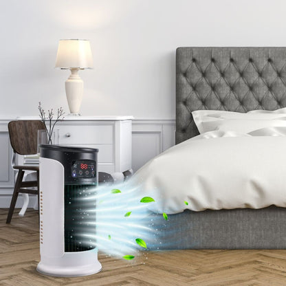 Cooling Breeze | Portable Air Cooler Tower with Remote Control | Compact Design for Everyday Comfort 1