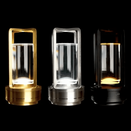Cordless Crystal Table Lamp with USB Rechargeable Battery | Touch Dimmer and IP65 Waterproof Design for Versatile Indoor and Outdoor Use 2