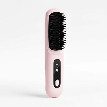 Cordless Ionic Hair Straightener with Frizz Control | Portable Travel Styling Tool for Smooth Hair 1