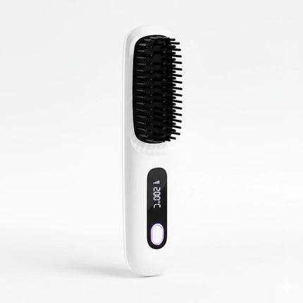 Cordless Ionic Hair Straightener with Frizz Control | Portable Travel Styling Tool for Smooth Hair 5