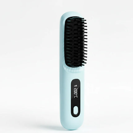Cordless Ionic Hair Straightener with Frizz Control | Portable Travel Styling Tool for Smooth Hair 6