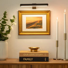Cordless Wall Light with 360° Adjustable Head | Dimmable LED for Flexible Artwork Illumination 0