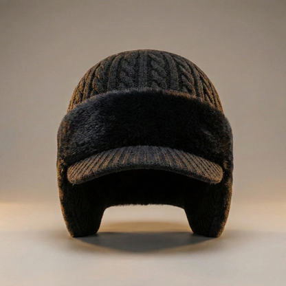 Cozy Knit Cap | Winter Trapper Hat with Ear Flaps for Ultimate Warmth 0