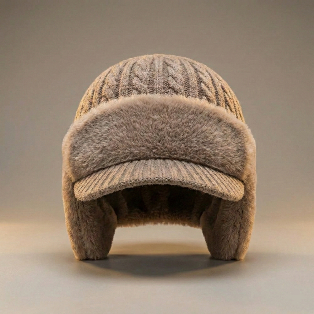 Cozy Knit Cap | Winter Trapper Hat with Ear Flaps for Ultimate Warmth 3