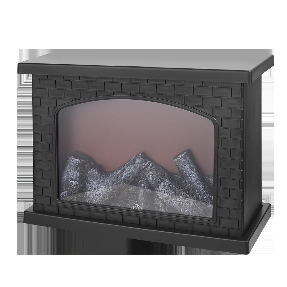 Cozy Lantern | LED Fireplace Lamp with Realistic Flame Effect | USB & Battery Operated for Inviting Home Decor 3