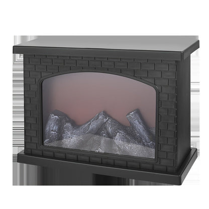 Cozy Lantern | LED Fireplace Lamp with Realistic Flame Effect | USB & Battery Operated for Inviting Home Decor 3