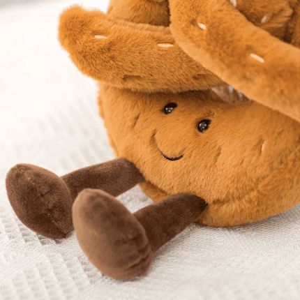 Plush Toys Food Themed, Baguette and Pretzel Soft Toy, Stuffed Toy for Kids