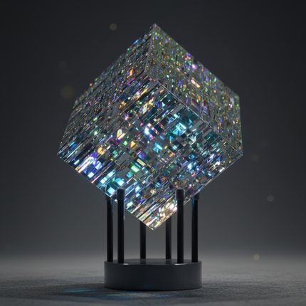 Crystal Rainbow Refraction Art | Modern Desk Decor with Premium Polished Finish | Vibrant Ambiance for Any Space 2
