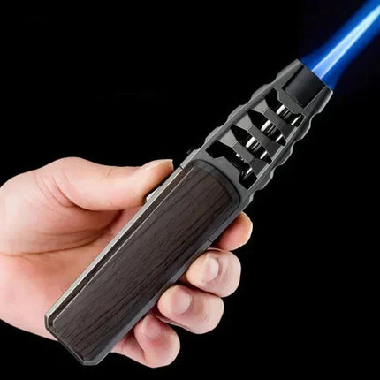 Culinary Butane Torch with Windproof Blue Flame | Adjustable Intensity for Precise Cooking 9