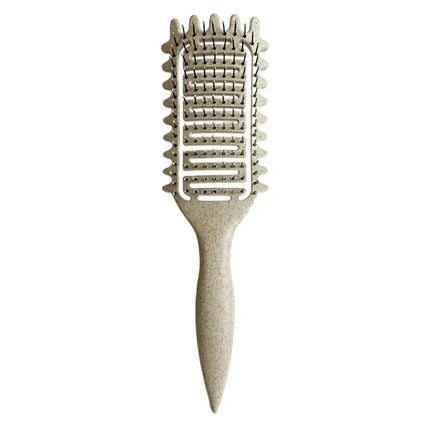 Curl Defining Hair Brush with Edge-Shaped Teeth | Natural Fiber Bristles for Smooth, Voluminous Curls 6
