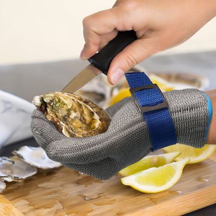 Cut Resistant Gloves with Stainless Steel Mesh | Enhanced Safety for Kitchen Food Prep