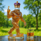 Whiskey Decanter, Funny Bigfoot Whiskey Bottle, Liquor Bottle for Bourbon, Groomsmen Gifts, Gag Gifts and Funny Gifts