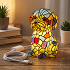 Table Lamp for Bedroom, Dog Figurine Lamp with Warm Ambient Light, Small Bedside Lamp for Home Decor and Gifts_00