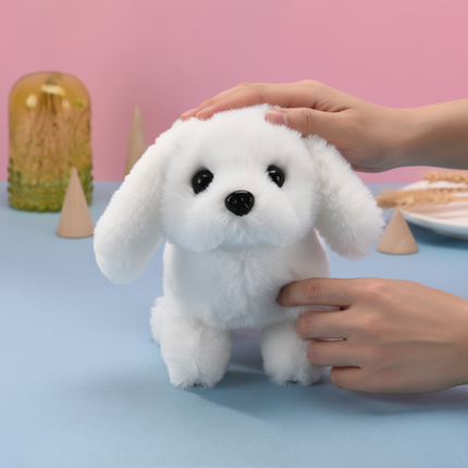 Interactive Plush Puppy Toy with Walking & Barking Features | Engaging Touch-Activated Play for Kids