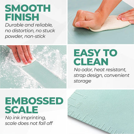 Silicone Baking Mat Extra Large, Non Stick Silicone Sheet for Pastry and Dough