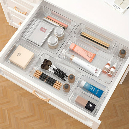 Plastic Drawer Organizer Set with 25 Trays for Flexible Storage | Clutter-Free Solution for Kitchen, Bathroom, and Office