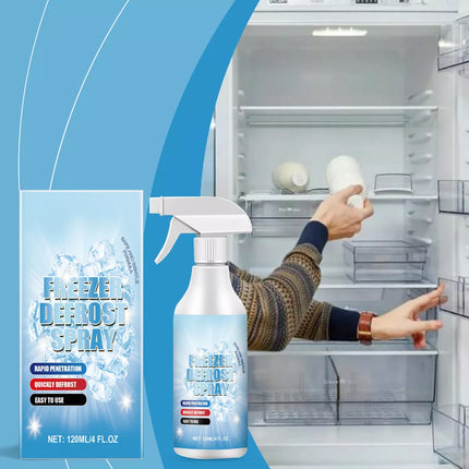 Freezer Defrost Spray, Fast Acting Frost and Ice Remover for Home Freezers and Chest Freezers