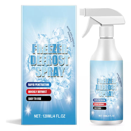 Freezer Defrost Spray, Fast Acting Frost and Ice Remover for Home Freezers and Chest Freezers