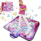 Dance Mat for Girls Ages 3+ with Scoring and Sound, Interactive Dance Mat Toys for Girls, Girl Toys No TV Needed