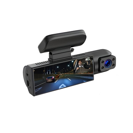 Dual Lens Dash Cam 1080P with Night Vision | 150 Degree Wide View for Road and Cabin Monitoring