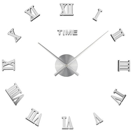Wall Clocks for Living Room, Large Wall Clock 3D Acrylic Mirror Geometric Design – image 4