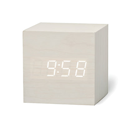 Digital Alarm Clock with LED Display and Adjustable Brightness | Time, Date, and Temperature for Daily Routines