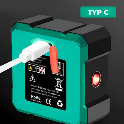 Digital Angle Finder Tool with Magnetic Base & Laser Measurement | Accurate Cuts for Woodworking and Construction