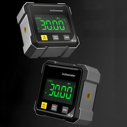 Digital Angle Finder Tool with Magnetic Base & Laser Measurement | Accurate Cuts for Woodworking and Construction