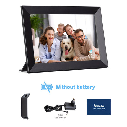 Digital Photo Frame with WiFi and Touchscreen | 10.1-inch HD Display for Easy Photo Sharing