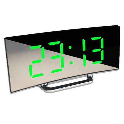 Digital Alarm Clock with Adjustable Brightness | Sleek LED Design for Clear Time Reading 2