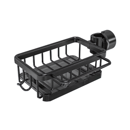 Dish Drying Rack Sink Organizer with Open Basket Design | Space-Saving Storage for Kitchen Essentials