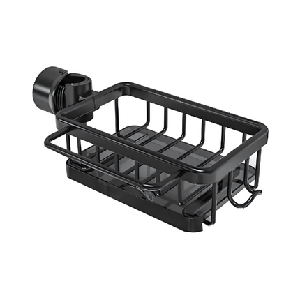 Dish Drying Rack Sink Organizer with Open Basket Design | Space-Saving Storage for Kitchen Essentials