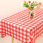 Red Checkered / 160 × 160 cm / 63 × 63 in / 10 Pieces