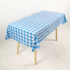 Blue Checkered / 160 × 160 cm / 63 × 63 in / 10 Pieces