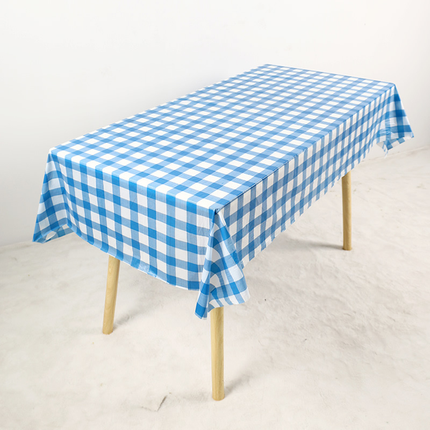 Waterproof Disposable Plastic Tablecloths Set with Stain Resistance | 10-Pack for Easy Cleanup at Events