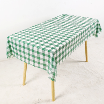 Waterproof Disposable Plastic Tablecloths Set with Stain Resistance | 10-Pack for Easy Cleanup at Events