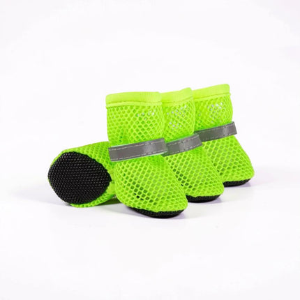 Non-Slip Dog Shoes with Adjustable Straps | Breathable Paw Boots for Indoor and Outdoor Protection