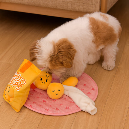 Interactive Dog Snuffle Mat with Durable Plush Design | Engaging Treat Search for Dental Health and Mental Stimulation