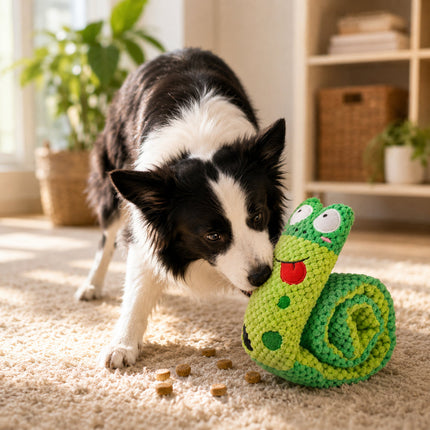 Dog Snuffle Toy with Treat Dispensing Design | Interactive Enrichment for Scent Games and Training Play