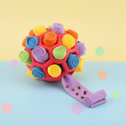 Interactive Dog Puzzle Toy Ball for Treat Dispensing | Engaging Training Aid for Dogs of All Sizes