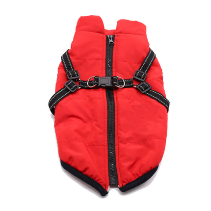 3-in-1 Dog Jacket Winter Coat with Removable Liner | Versatile Layering for Wind & Moisture Protection