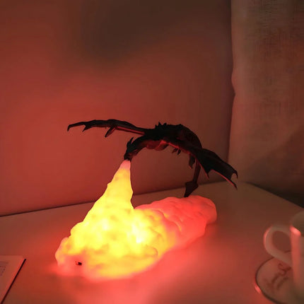 Dragon Floor Lamp with Enchanting Glow | Mythical Design for Magical Ambiance 0