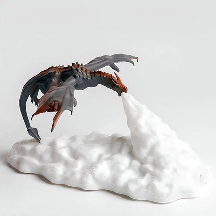 Dragon Floor Lamp with Enchanting Glow | Mythical Design for Magical Ambiance 2