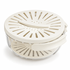 Kitchen Colander with Lid, 2 in 1 Colander Bowl with Handle, Fruit Washing Bowl, Kitchen Strainer for Vegetables_01