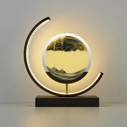 Dynamic Sandlight | LED Table Lamp with 360° Rotation | Mesmerizing Art Piece for Relaxation 10