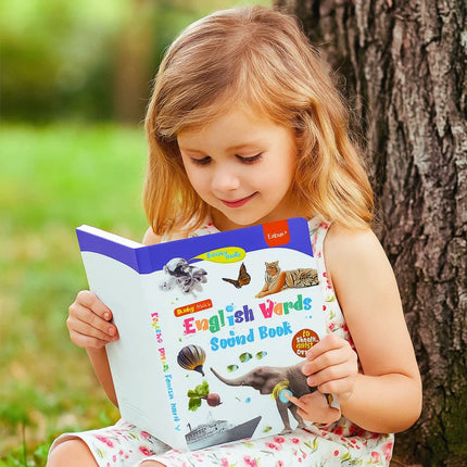 Interactive English Learning Book for Kids with Audio Support | Engaging Language Skills Development for Ages 3-8