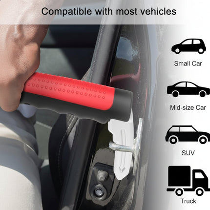 Car Emergency Safety Tool with Dual Function Handle and Window Breaker | Quick Escape and Balance Support for Vehicle Safety