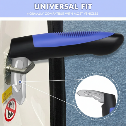 Car Emergency Safety Tool with Dual Function Handle and Window Breaker | Quick Escape and Balance Support for Vehicle Safety